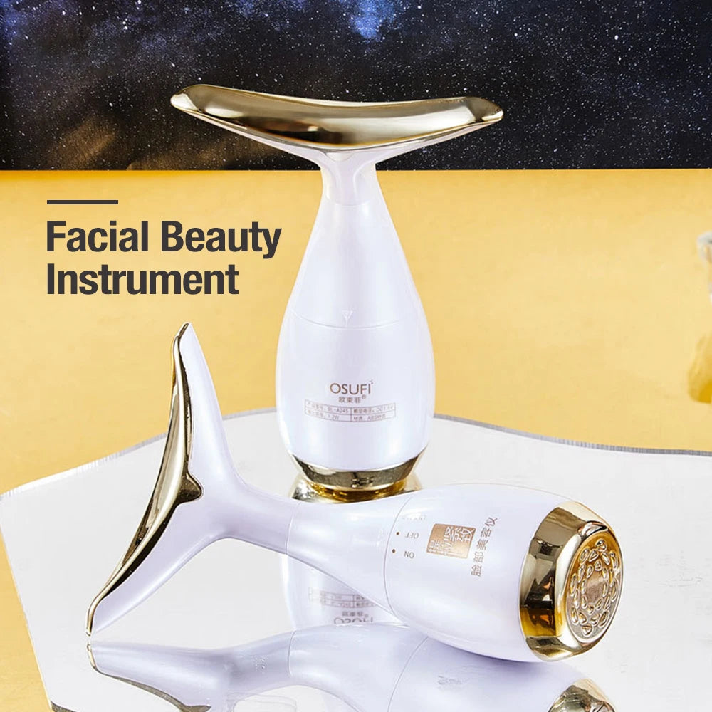 Vibration Neck Beauty Device - Facial Massager