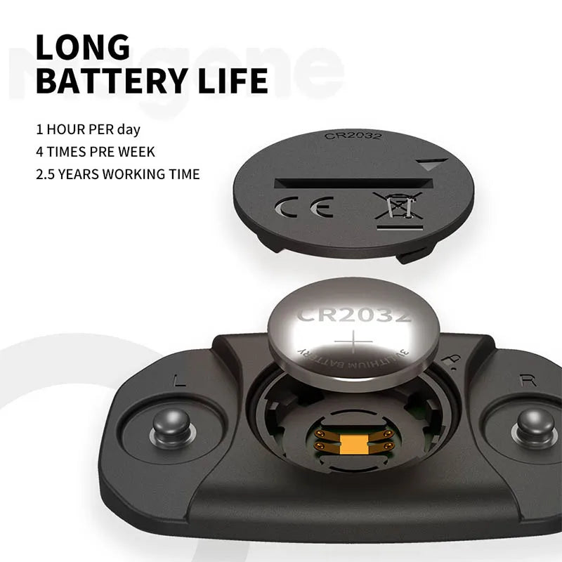 Heart Rate Sensor With Chest Strap and Sports Band Belt