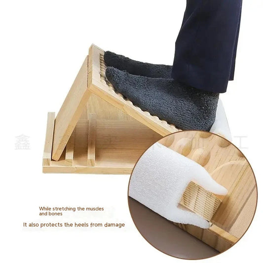 Adjustable Wooden Slant Board - Calves Muscle Exerciser