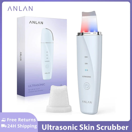 Ultrasonic Skin Scrubber - Face Cleaner Peeling Machine